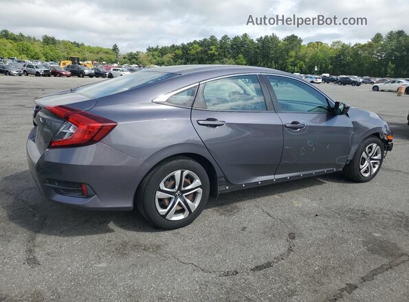 2HGFC2F51JH584553 2018 HONDA CIVIC Gray Հետևի աջ