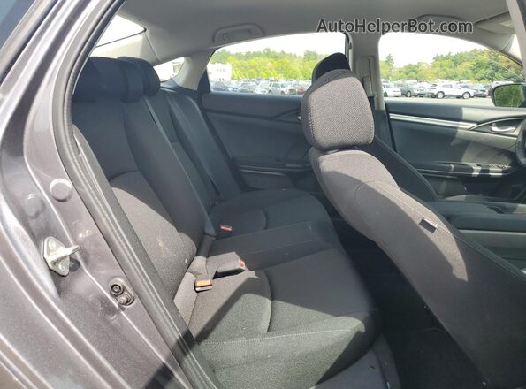 2HGFC2F51JH584553 2018 HONDA CIVIC Gray Հետևի նստատեղերի տեսք