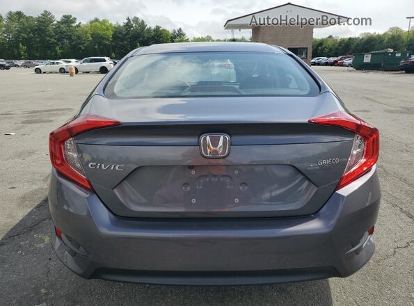 2HGFC2F51JH584553 2018 HONDA CIVIC Gray Հետևի տեսք