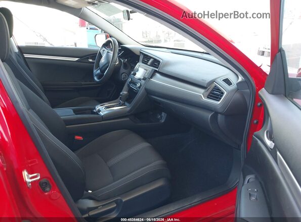 2HGFC2F51JH597643 2018 HONDA CIVIC Red Սալոնի դիմացի տեսք