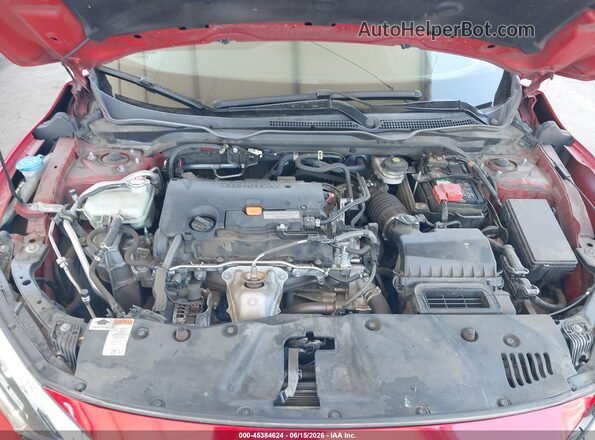 2HGFC2F51JH597643 2018 HONDA CIVIC Red Հետևի տեսք