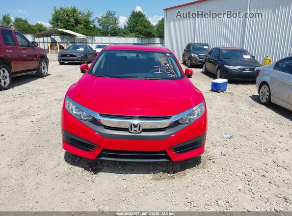 2HGFC2F51JH601013 2018 HONDA CIVIC Red Vista frontal