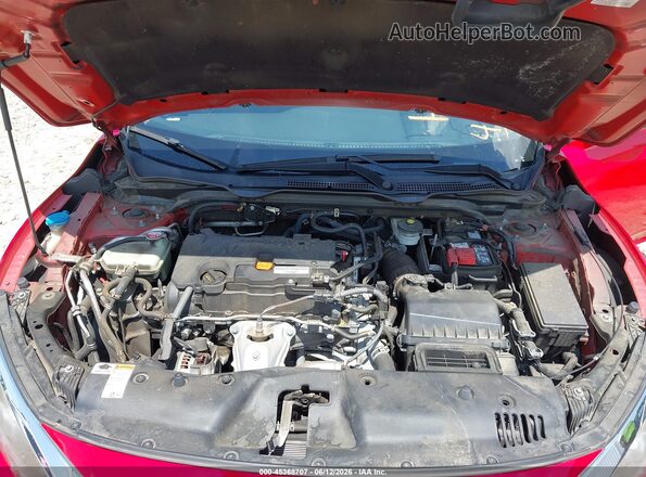 2HGFC2F51JH601013 2018 HONDA CIVIC Red Vista trasera