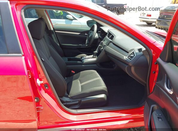 2HGFC2F51JH601013 2018 HONDA CIVIC Red Vista interior delantera