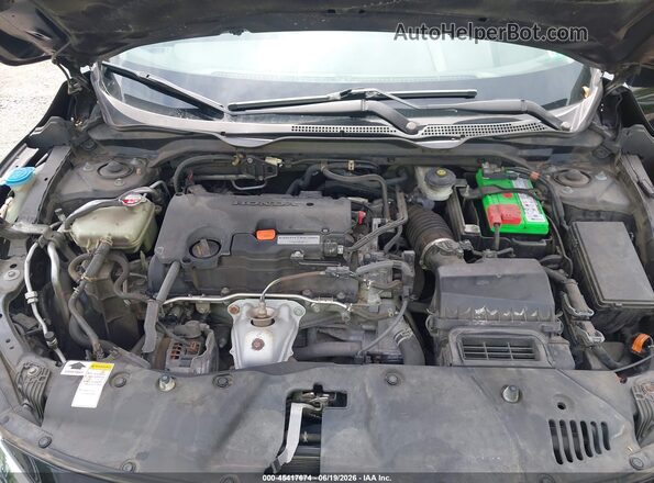 2HGFC2F52GH515346 2016 HONDA CIVIC Черный Вид сзади