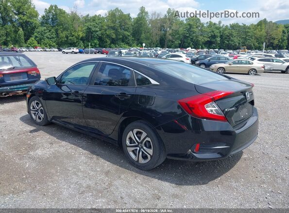 2HGFC2F52GH515346 2016 HONDA CIVIC Черный Задняя левая четверть