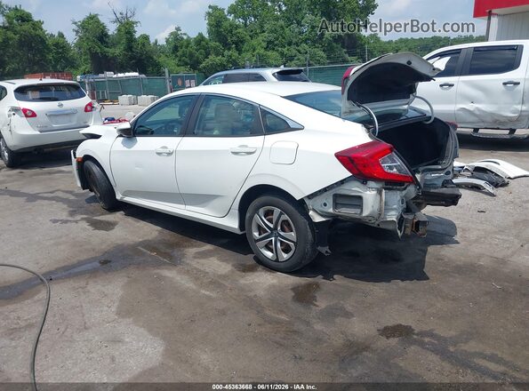 2HGFC2F52GH521938 2016 HONDA CIVIC White Tył lewy