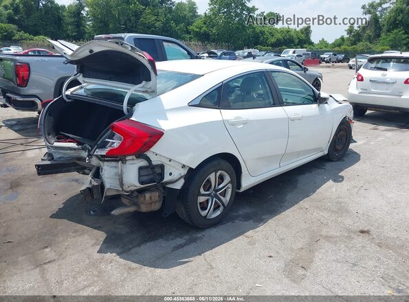 2HGFC2F52GH521938 2016 HONDA CIVIC White Tył prawy