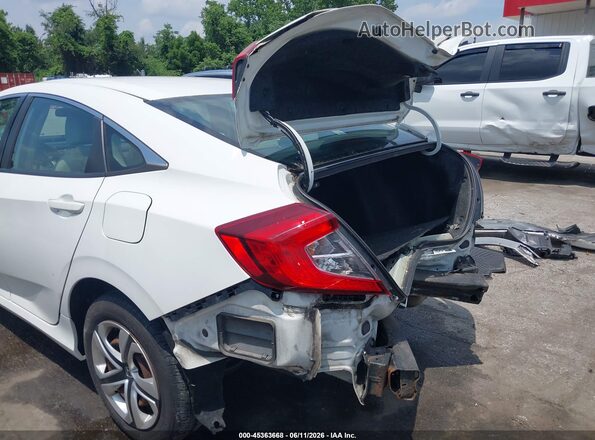 2HGFC2F52GH521938 2016 HONDA CIVIC White Widok z przodu
