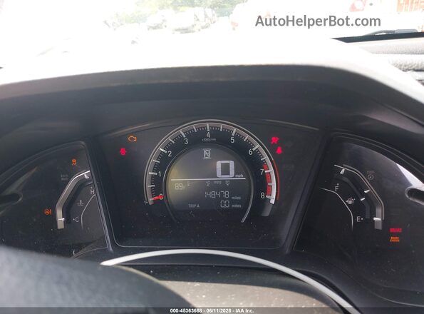 2HGFC2F52GH521938 2016 HONDA CIVIC White Widok tylnych siedzeń