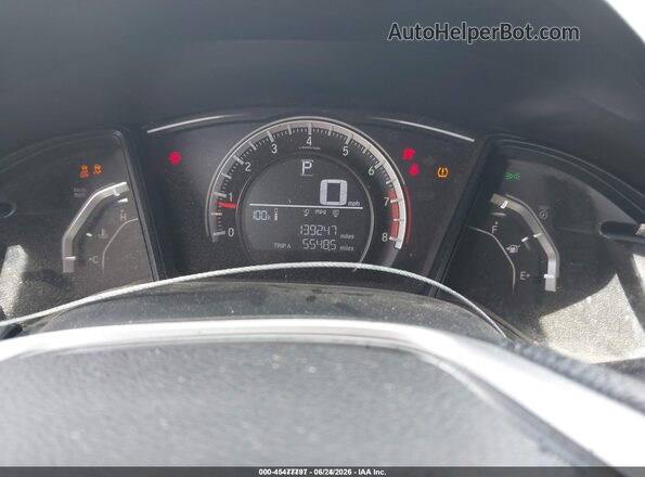 2HGFC2F52GH553899 2016 HONDA CIVIC Серый Вид задних сидений