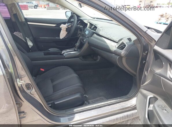 2HGFC2F52GH553899 2016 HONDA CIVIC Серый Вид салона спереди