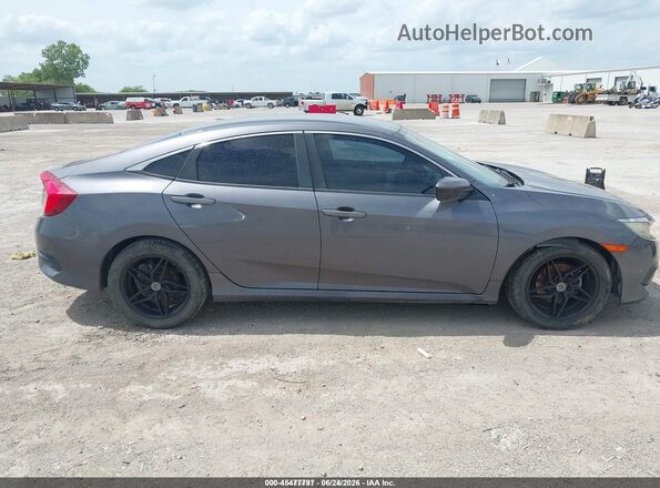 2HGFC2F52GH553899 2016 HONDA CIVIC Серый Вид задней части салона