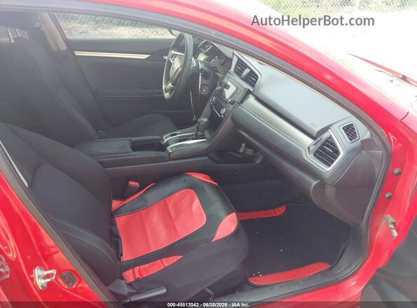 2HGFC2F52GH560268 2016 HONDA CIVIC Red Vista interior delantera