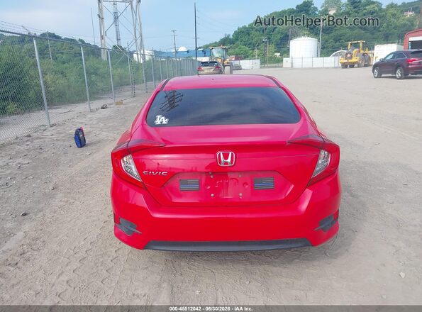 2HGFC2F52GH560268 2016 HONDA CIVIC Red 