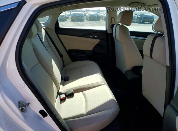 2HGFC2F52GH573392 2016 HONDA CIVIC Белый Вид задних сидений
