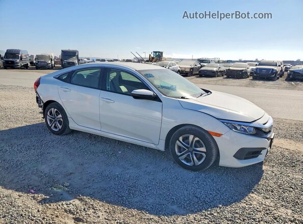 2HGFC2F52GH573392 2016 HONDA CIVIC Белый Передняя правая четверть