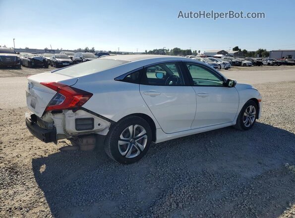 2HGFC2F52GH573392 2016 HONDA CIVIC Белый Задняя правая четверть
