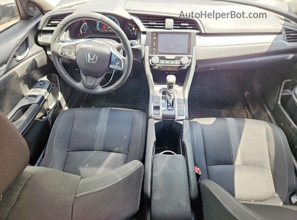 2HGFC2F52HH016354 2017 HONDA CIVIC White Dashboard view