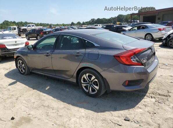 2HGFC2F52HH519074 2017 HONDA CIVIC Gray Tył lewy