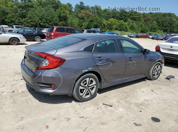 2HGFC2F52HH519074 2017 HONDA CIVIC Gray Tył prawy