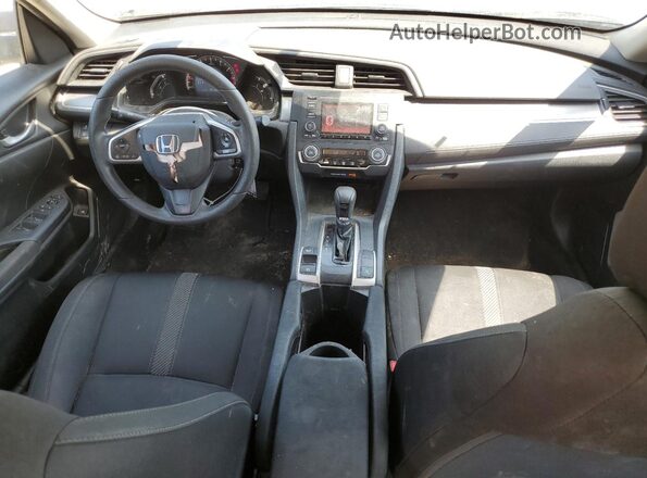 2HGFC2F52HH519074 2017 HONDA CIVIC Gray Widok deski rozdzielczej