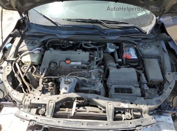 2HGFC2F52HH519074 2017 HONDA CIVIC Gray Widok wnętrza z tyłu
