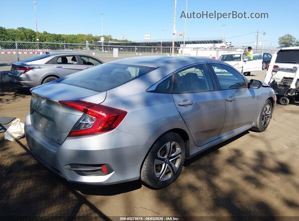 2HGFC2F52HH570462 2017 HONDA CIVIC Silver Trasero derecho