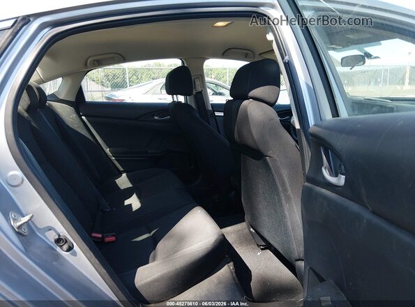 2HGFC2F52HH570462 2017 HONDA CIVIC Silver Vista de la etiqueta del VIN
