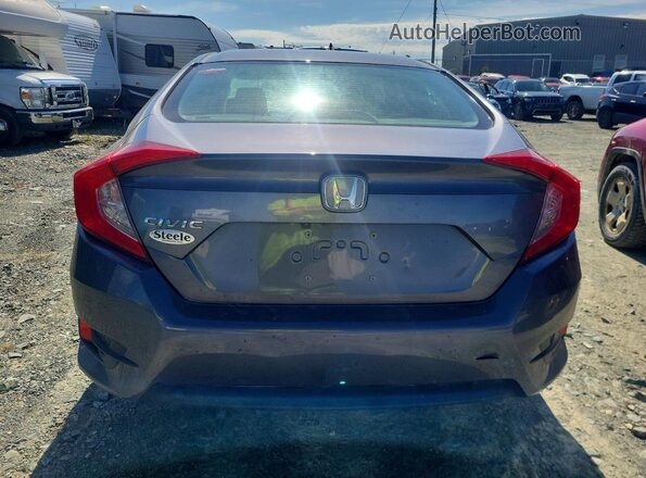 2HGFC2F52JH021043 2018 HONDA CIVIC Charcoal უკანა ხედი