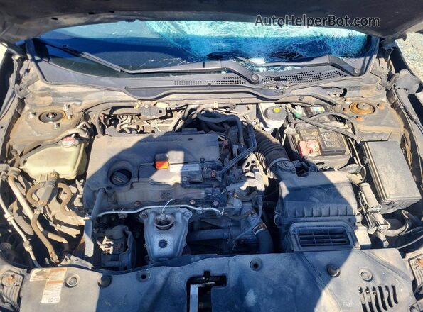 2HGFC2F52JH021043 2018 HONDA CIVIC Charcoal უკანა სალონის ხედი