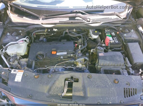 2HGFC2F52JH593228 2018 HONDA CIVIC Gray უკანა ხედი