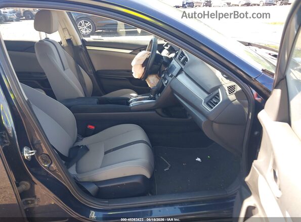 2HGFC2F52JH593228 2018 HONDA CIVIC Gray წინა სალონის ხედი