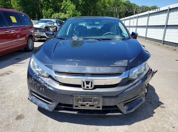2HGFC2F52JH600355 2018 HONDA CIVIC Синий Вид спереди