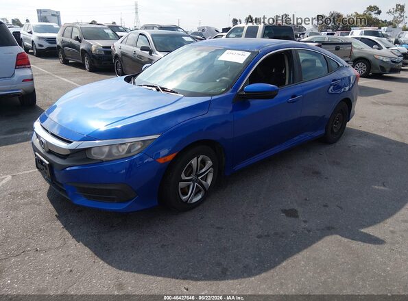 2HGFC2F53GH021366 2016 HONDA CIVIC Синий Передняя левая четверть
