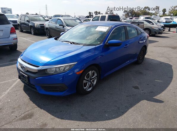2HGFC2F53GH021366 2016 HONDA CIVIC Синий Вид спереди
