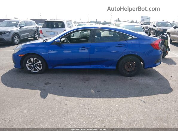 2HGFC2F53GH021366 2016 HONDA CIVIC Синий Панорамный вид салона 360°
