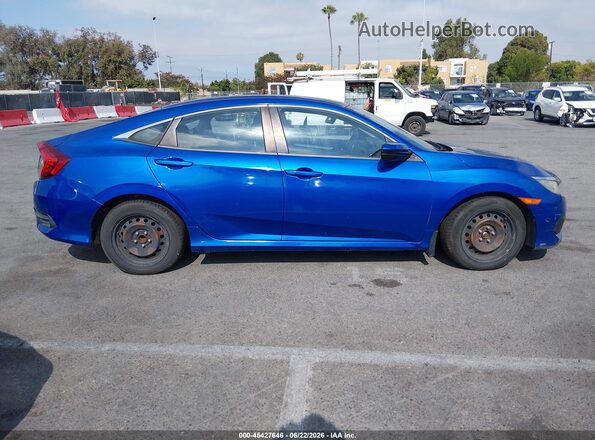 2HGFC2F53GH021366 2016 HONDA CIVIC Синий Вид задней части салона