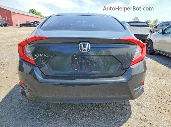 2HGFC2F53GH037471 2016 HONDA CIVIC Black Հետևի տեսք