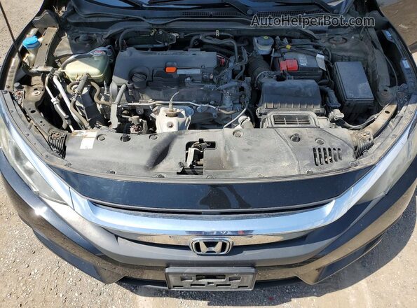 2HGFC2F53GH037471 2016 HONDA CIVIC Black Սալոնի հետևի տեսք