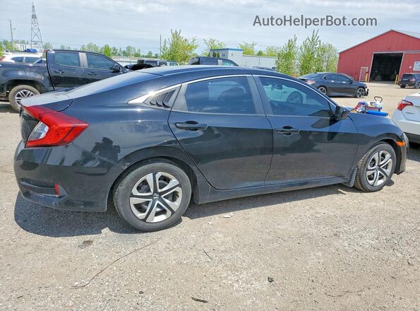 2HGFC2F53GH037471 2016 HONDA CIVIC Black Հետևի աջ