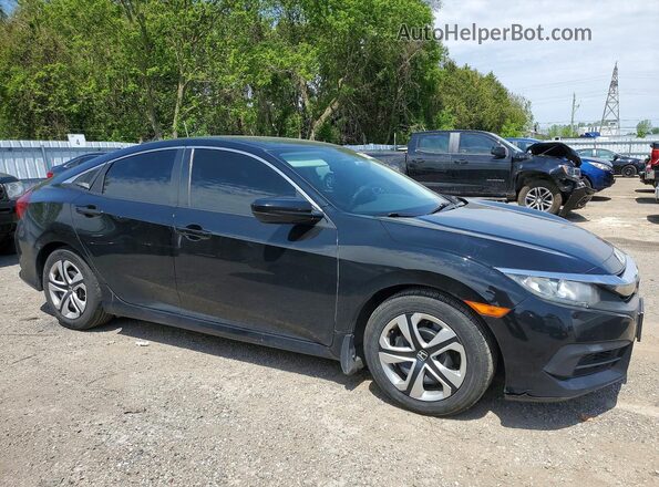2HGFC2F53GH037471 2016 HONDA CIVIC Black Առջևի աջ