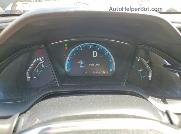 2HGFC2F53GH037471 2016 HONDA CIVIC Black Սարքավորումների վահանակի տեսք