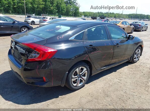 2HGFC2F53GH508423 2016 HONDA CIVIC Черный Задняя правая четверть
