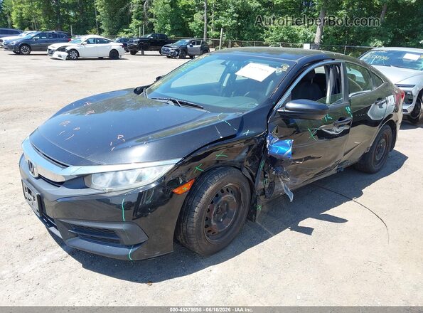 2HGFC2F53GH508423 2016 HONDA CIVIC Черный Передняя левая четверть