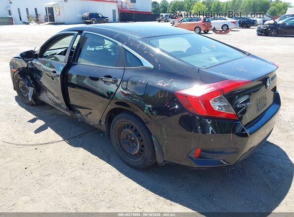 2HGFC2F53GH508423 2016 HONDA CIVIC Черный Задняя левая четверть