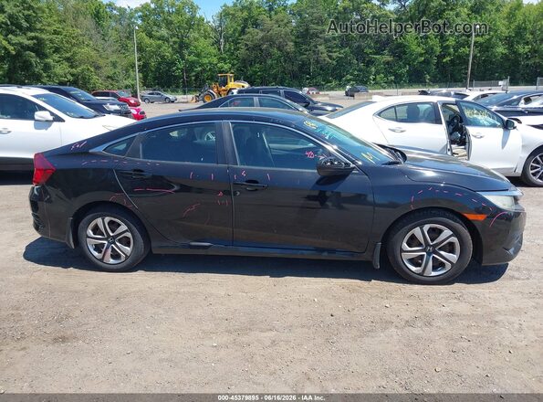 2HGFC2F53GH508423 2016 HONDA CIVIC Черный Вид задней части салона