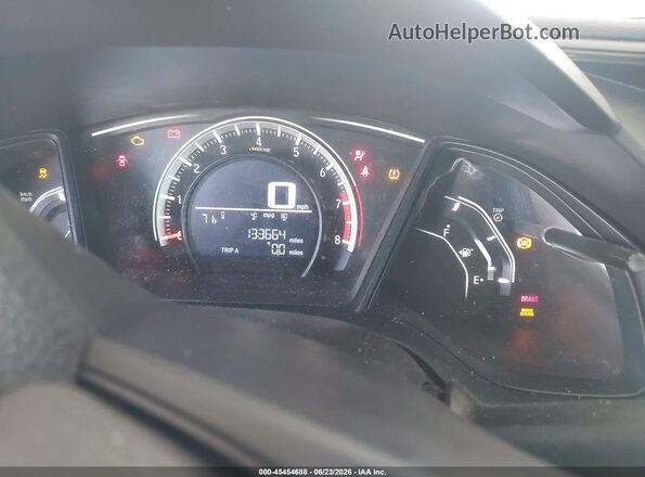 2HGFC2F53GH537548 2016 HONDA CIVIC Gray უკანა სავარძლების ხედი