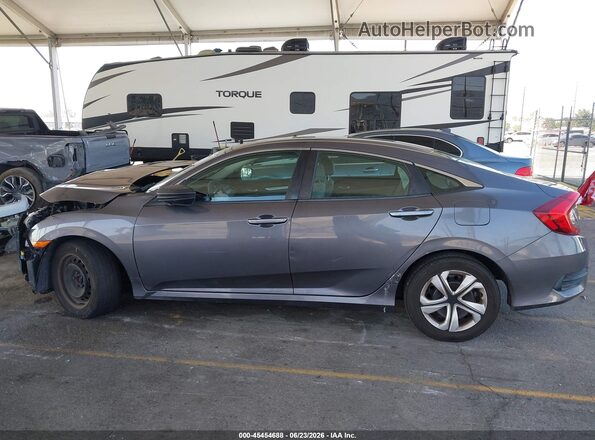 2HGFC2F53GH537548 2016 HONDA CIVIC Gray სალონის 360-გრადუსიანი ხედი