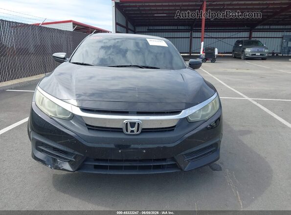 2HGFC2F53GH546377 2016 HONDA CIVIC Black Rear interior view